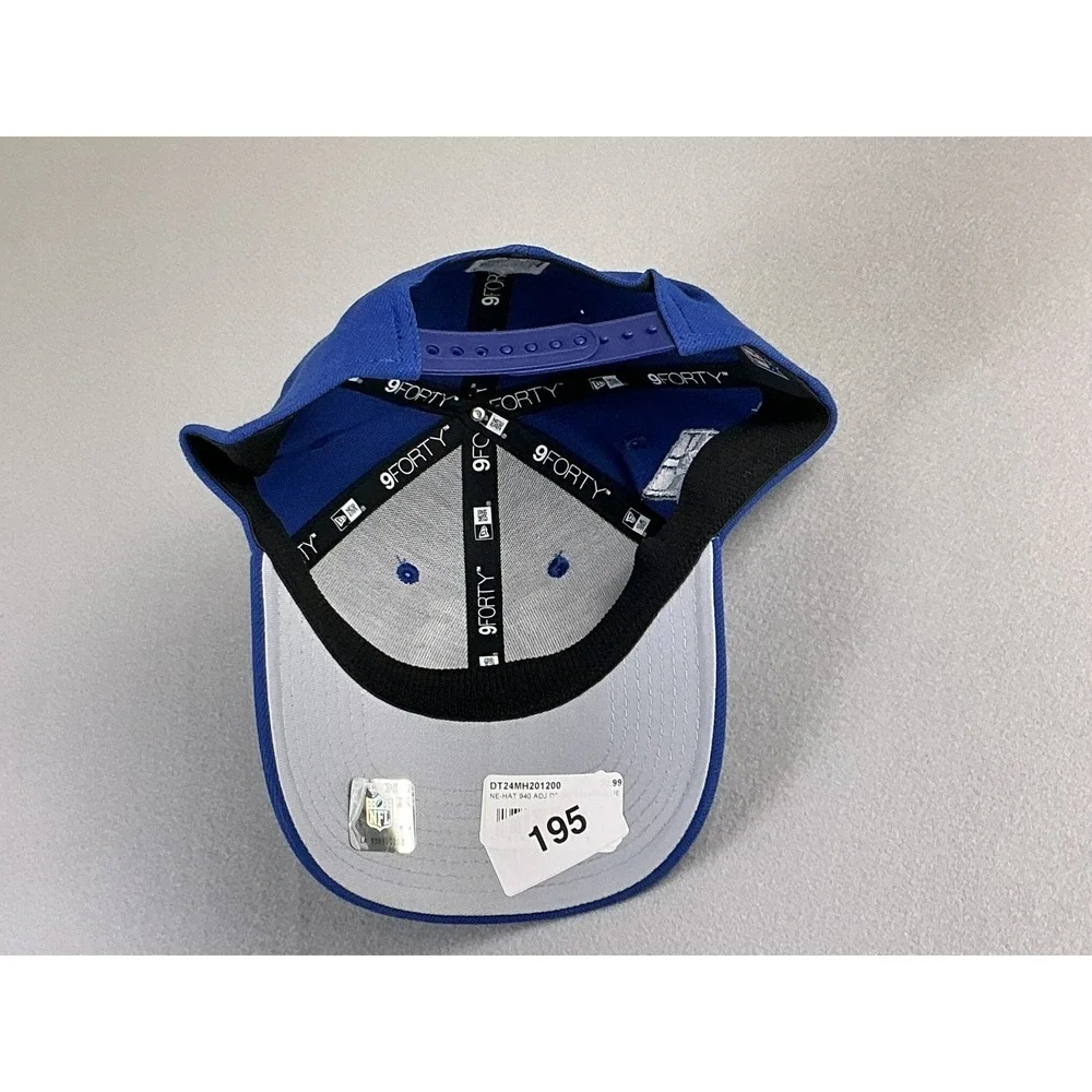 New Era‎ Indianapolis Colts 9FORTY Comfort Fit Blue NFL Hat Cap NWT